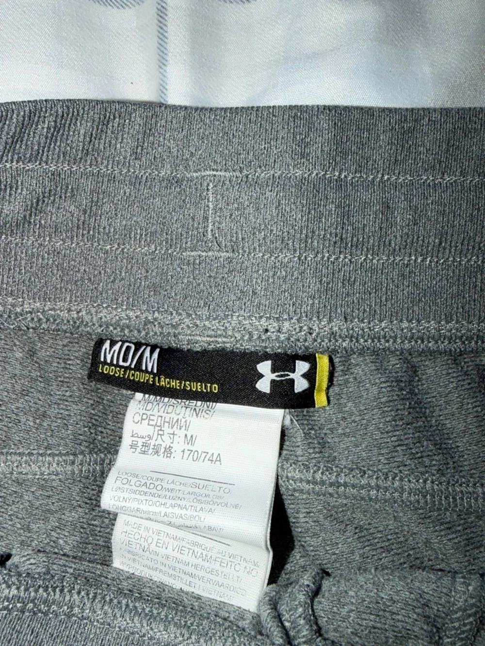 Under Armour Gray Men's Athletic Joggers